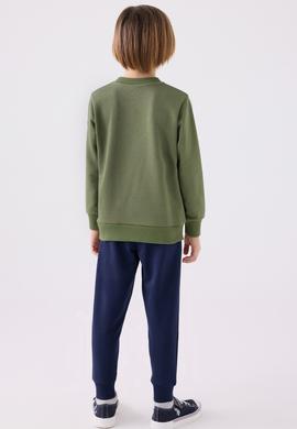 Erkek Çocuk Haki Pijama Takımı - 50299482011