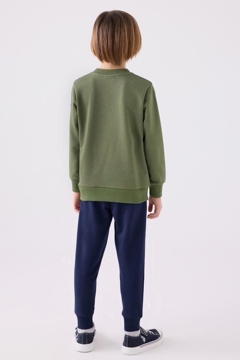 Erkek Çocuk Haki Pijama Takımı - 50299482011