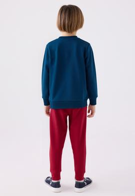 Erkek Çocuk İndigo Pijama Takımı - 50299430005