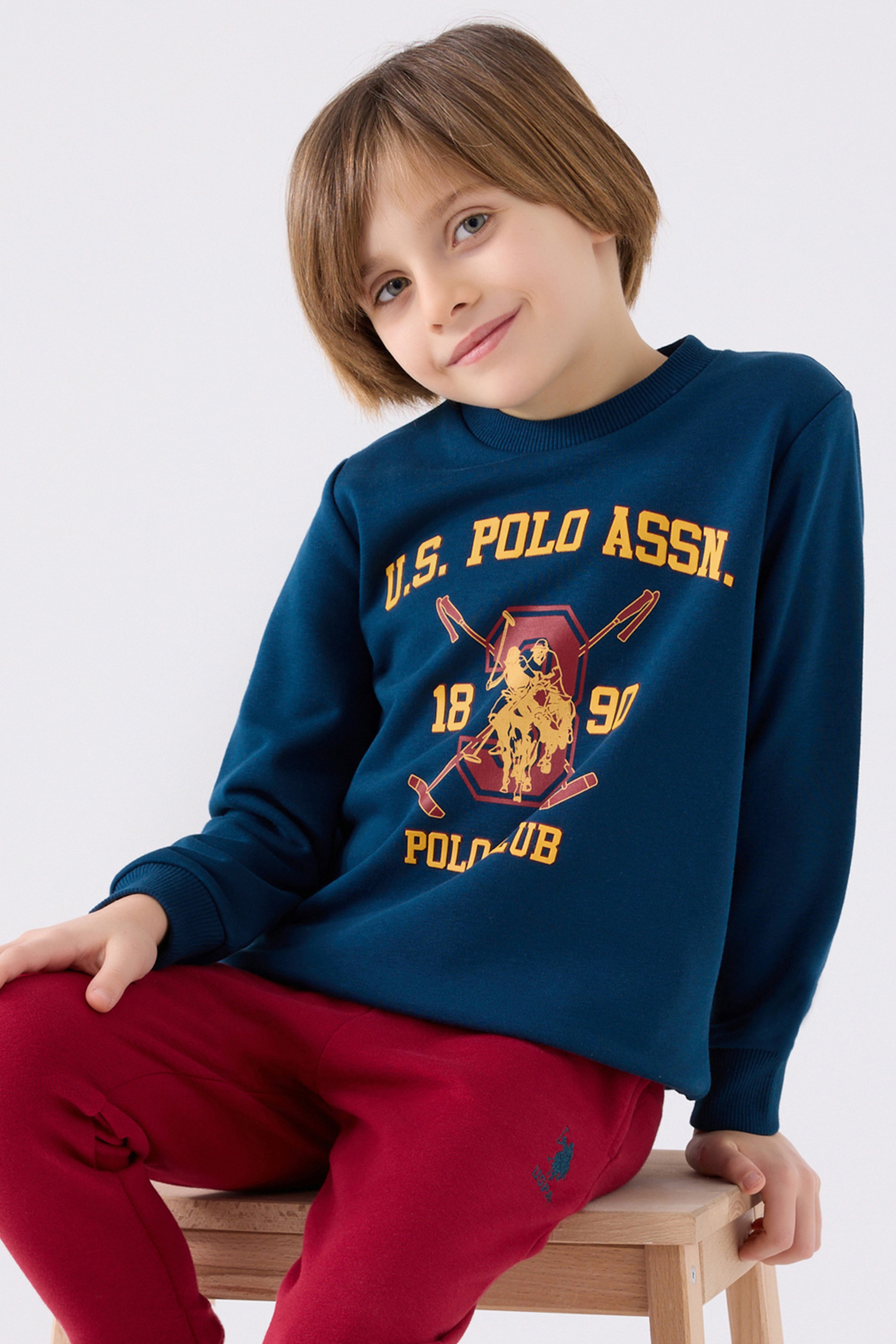 Erkek Çocuk İndigo Pijama Takımı - Image 2