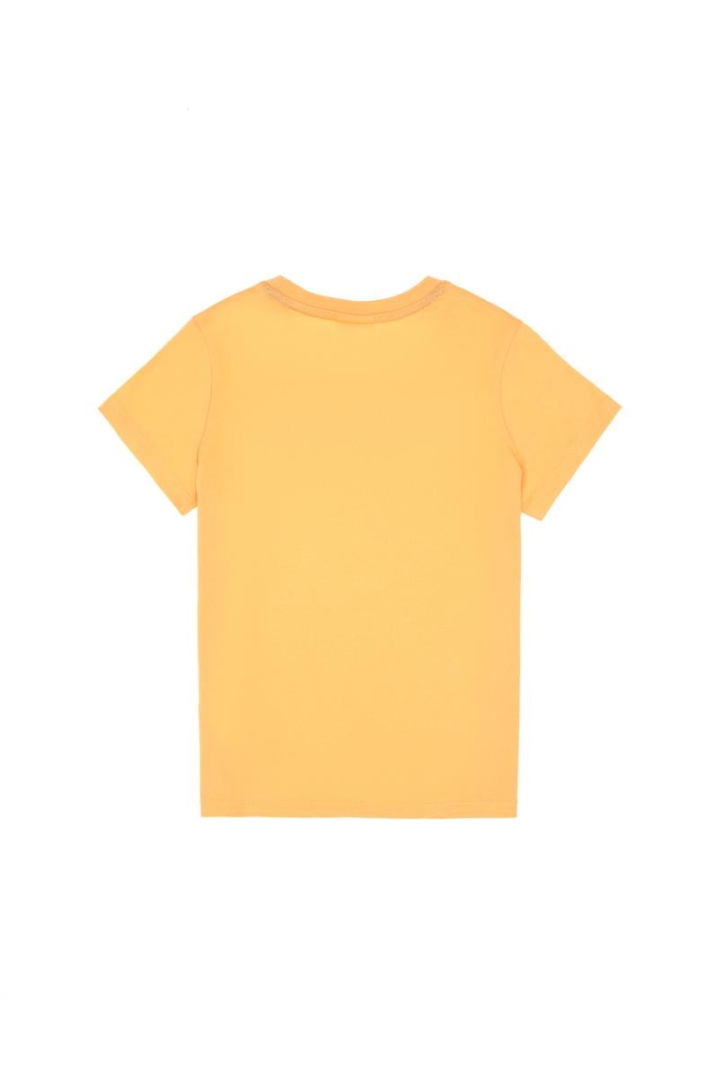 Erkek Çocuk Kavun Basic Bisiklet Yaka Tişört