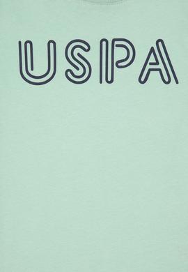 Erkek Çocuk Su Yeşili Basic Bisiklet Yaka Tişört - 50306483086