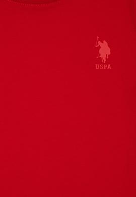 Erkek Çocuk Kırmızı Basic Bisiklet Yaka Tişört - 50306502047