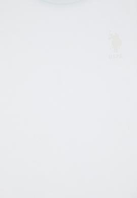 Erkek Çocuk Beyaz Basic Bisiklet Yaka Tişört - 50306502006