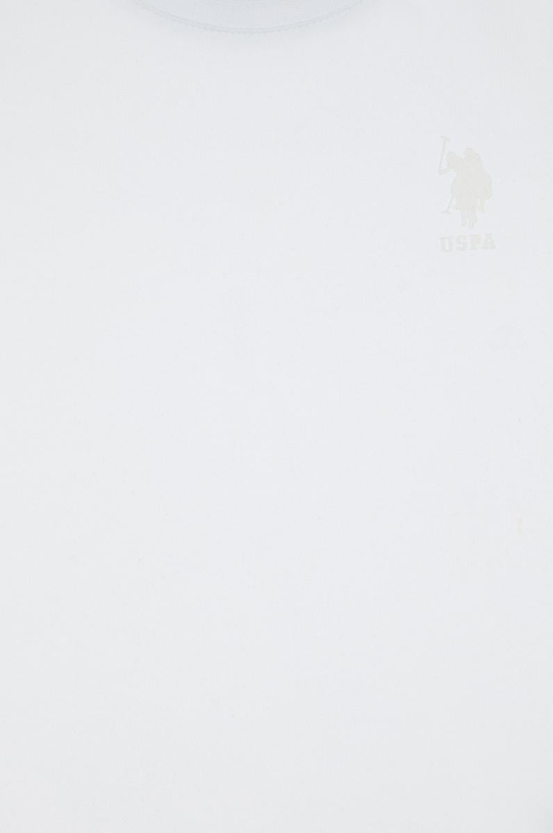 Erkek Çocuk Beyaz Basic Bisiklet Yaka Tişört