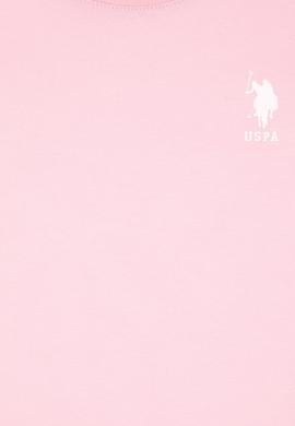 Erkek Çocuk Açık Pembe Basic Bisiklet Yaka Tişört - 50306502078