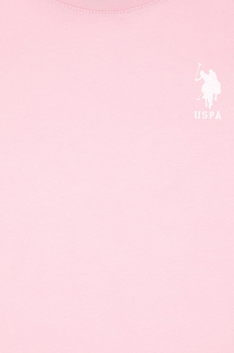 Erkek Çocuk Açık Pembe Basic Bisiklet Yaka Tişört