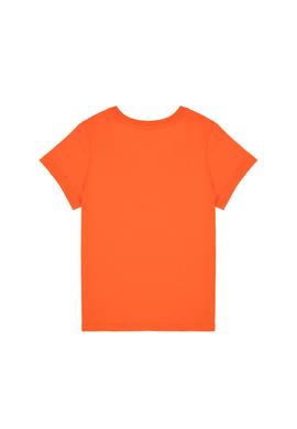 Erkek Çocuk Nar Çiçeği Basic Bisiklet Yaka Tişört - 50306502092