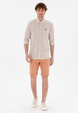 Erkek Taş Uzun Kollu Basic Gömlek - 50298000038