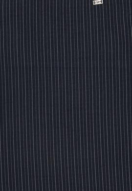 Kız Çocuk Lacivert Çizgili Jile Dokuma Elbise - 50293186004