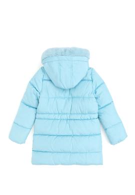 Kız Çocuk Su Yeşili Kaban - 50292658051