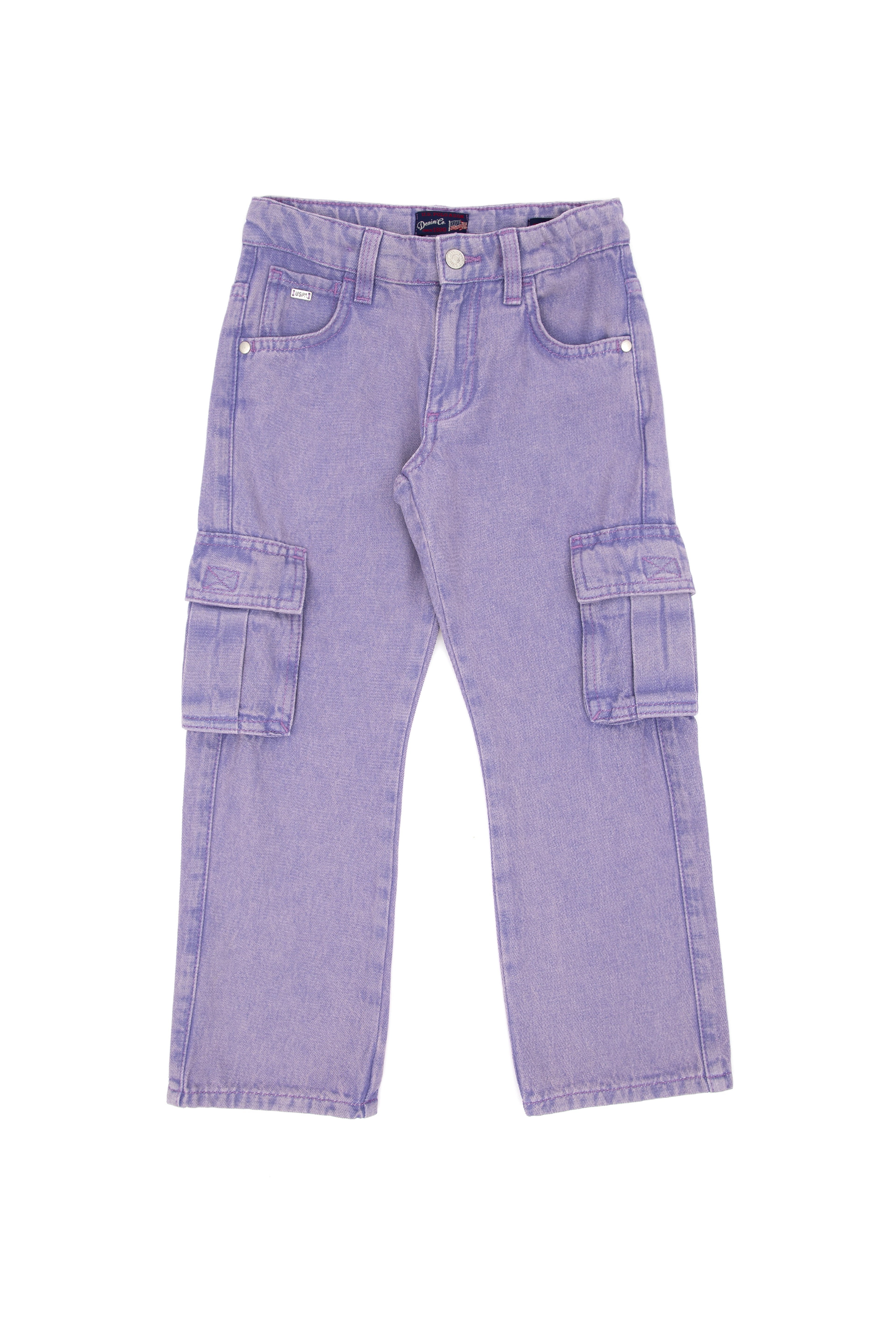 Kız Çocuk Menekşe Jean Pantolon