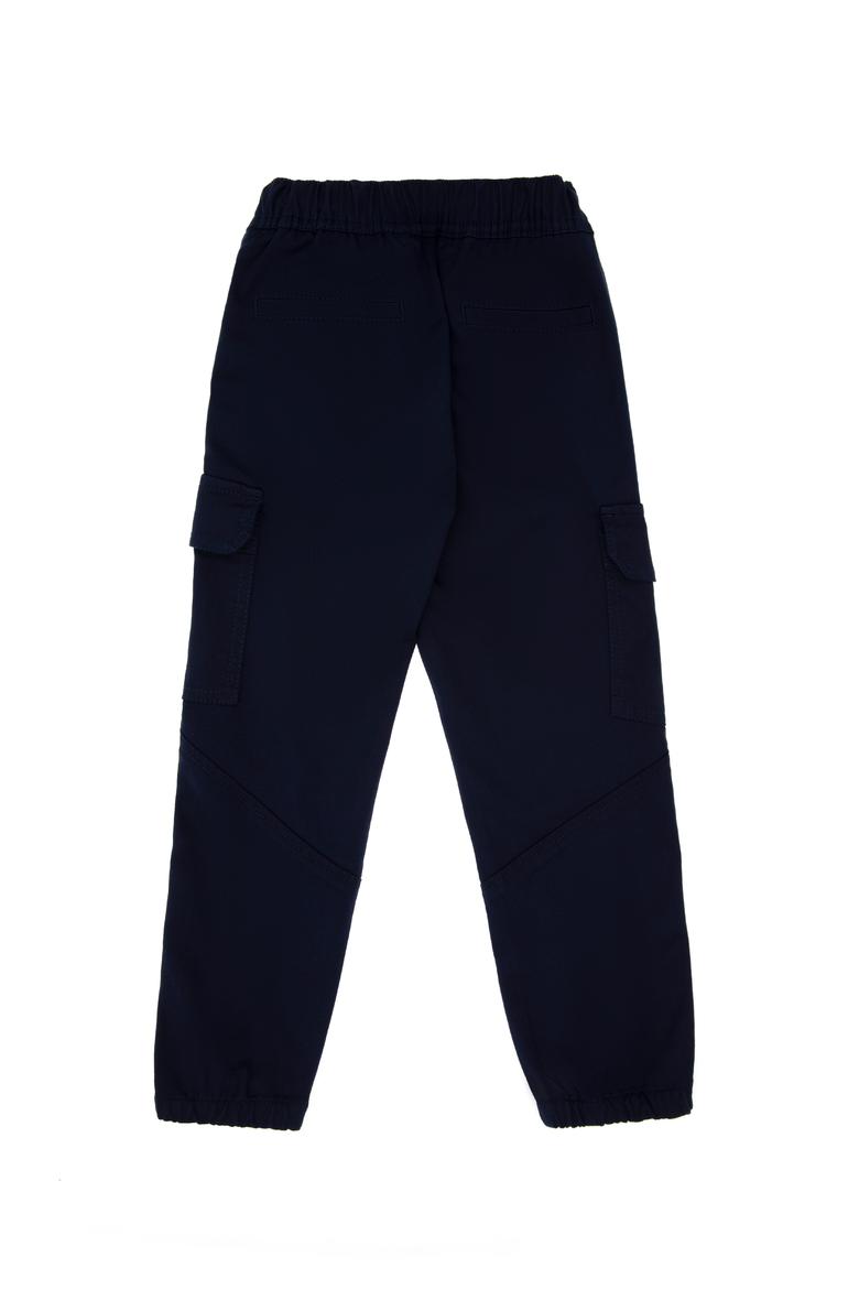 Kız Çocuk Lacivert Kanvas Pantolon - 50301376022