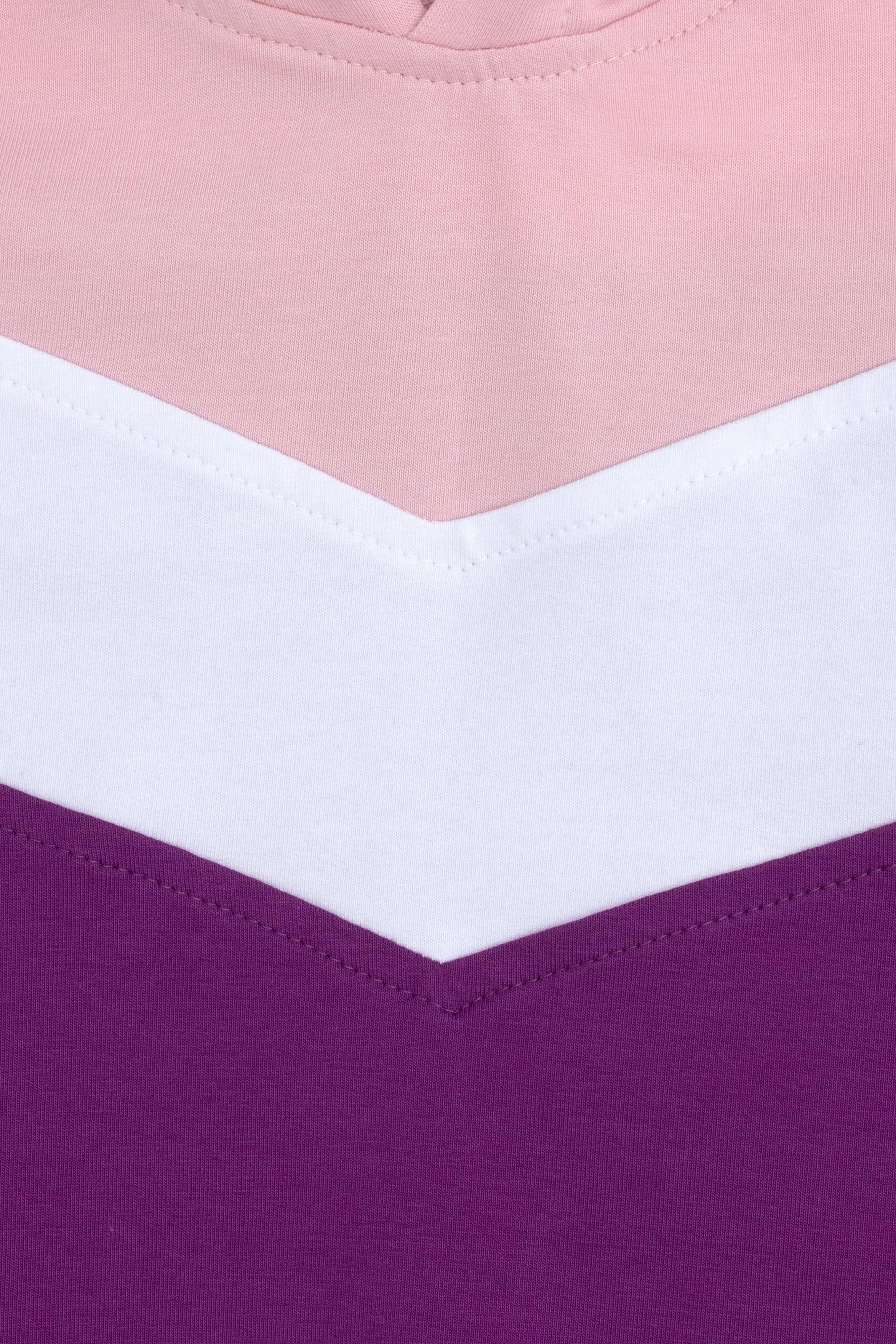 Kız Çocuk Menekşe Kapüşonlu Sweatshirt