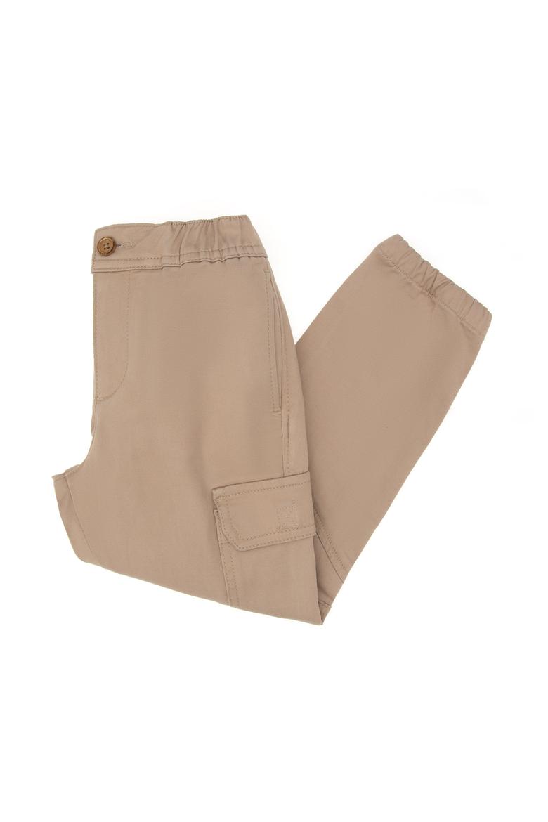 Kız Çocuk Kum Kanvas Pantolon - 50301376002