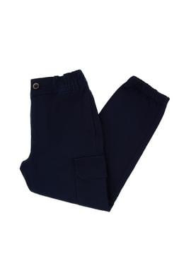 Kız Çocuk Lacivert Kanvas Pantolon - 50301376022