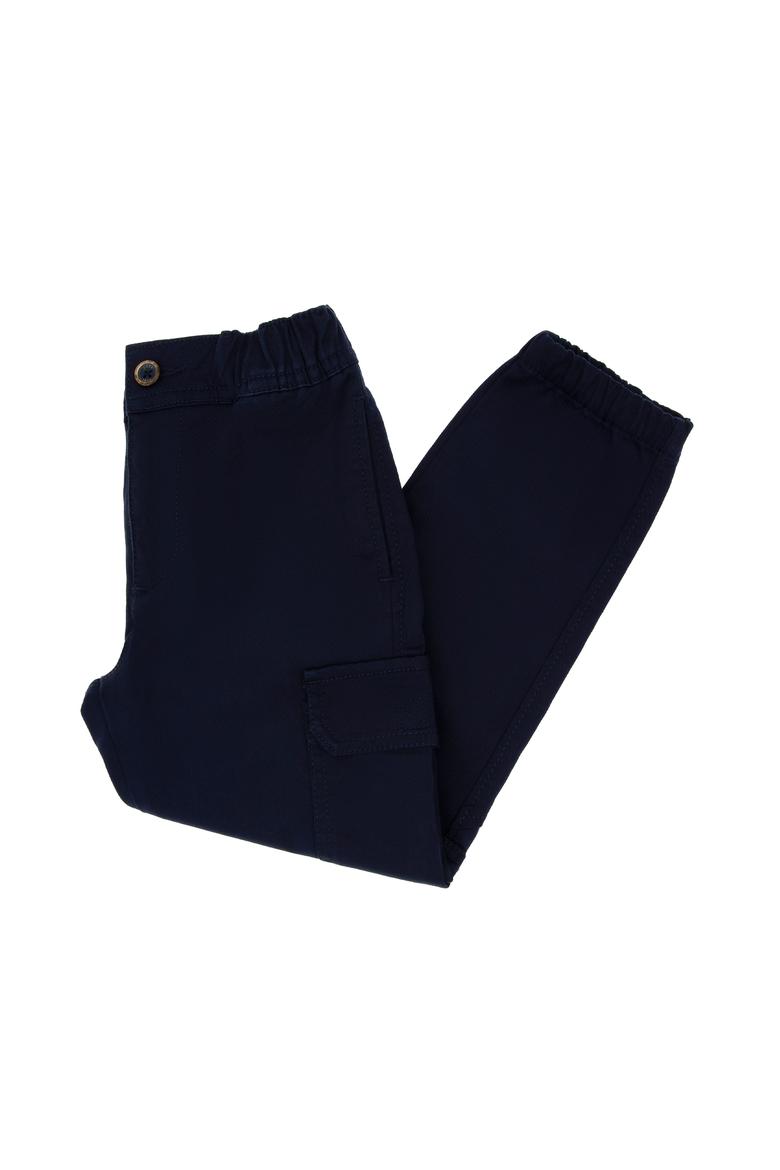 Kız Çocuk Lacivert Kanvas Pantolon - 50301376022