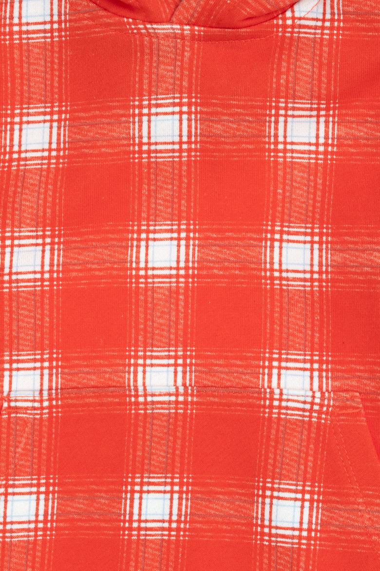 Kız Çocuk Nar Çiçeği Kapüşonlu Sweatshirt - 50298178003