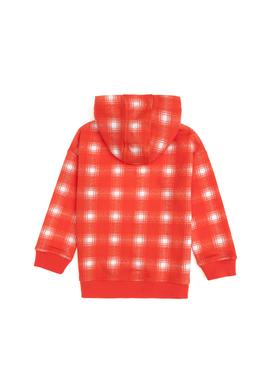 Kız Çocuk Nar Çiçeği Kapüşonlu Sweatshirt - 50298178003