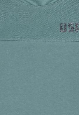 Kız Çocuk Mint Bisiklet Yaka Sweatshirt - 50296380031