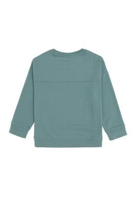 Kız Çocuk Mint Bisiklet Yaka Sweatshirt - 50296380031