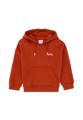 Kız Çocuk Kiremit Basic Sweatshirt - 50313032008