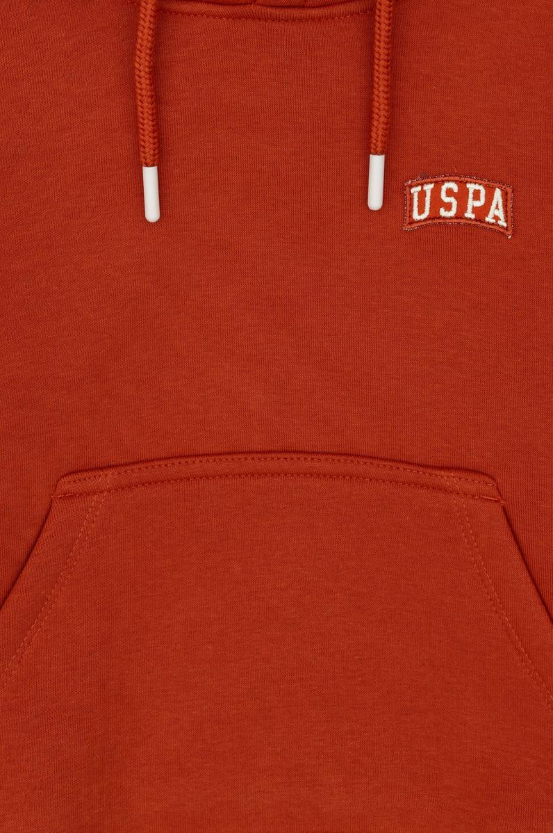 Kız Çocuk Kiremit Basic Sweatshirt
