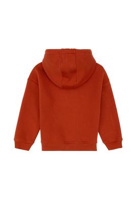 Kız Çocuk Kiremit Basic Sweatshirt - 50313032008