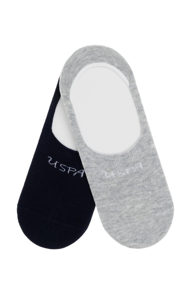 Kadın Gri Melanj Çorap