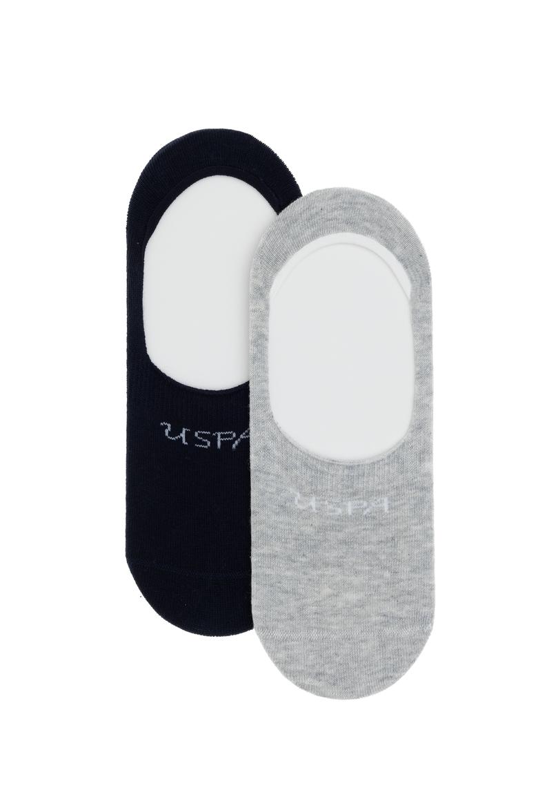 Kadın Gri Melanj Çorap