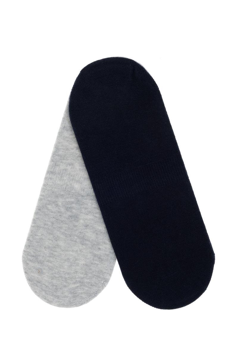 Kadın Gri Melanj Çorap