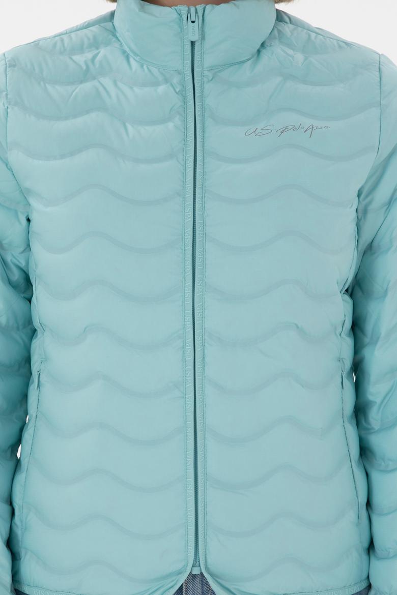 Kadın Su Yeşili Mont - 50280835035