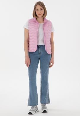 Kadın Pembe Yelek - 50280834049