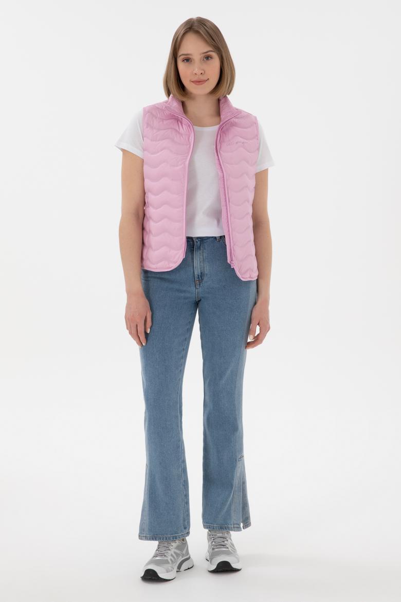 Kadın Pembe Yelek - 50280834049