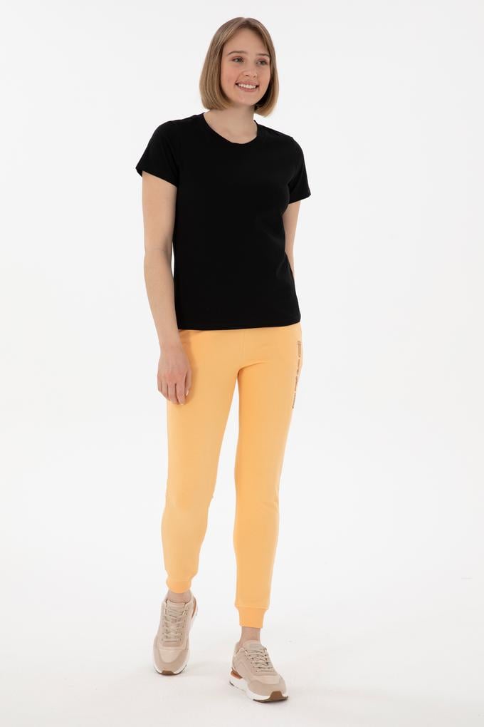 Kadın Turuncu Jogger Eşofman Altı