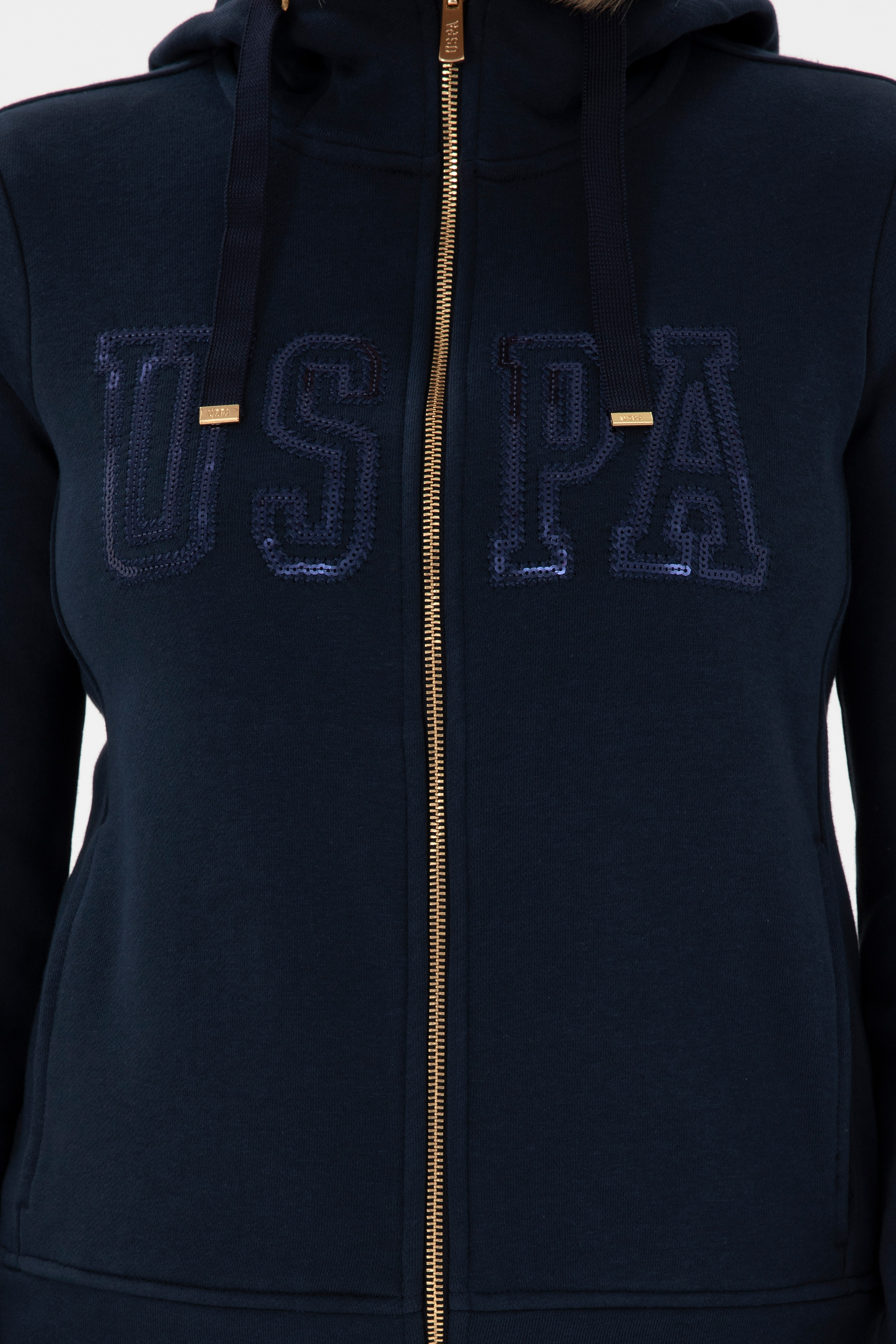 سویشرت هودی رگولار زنانه یو اس پولو | U.S. Polo Assn. - تصویر 6