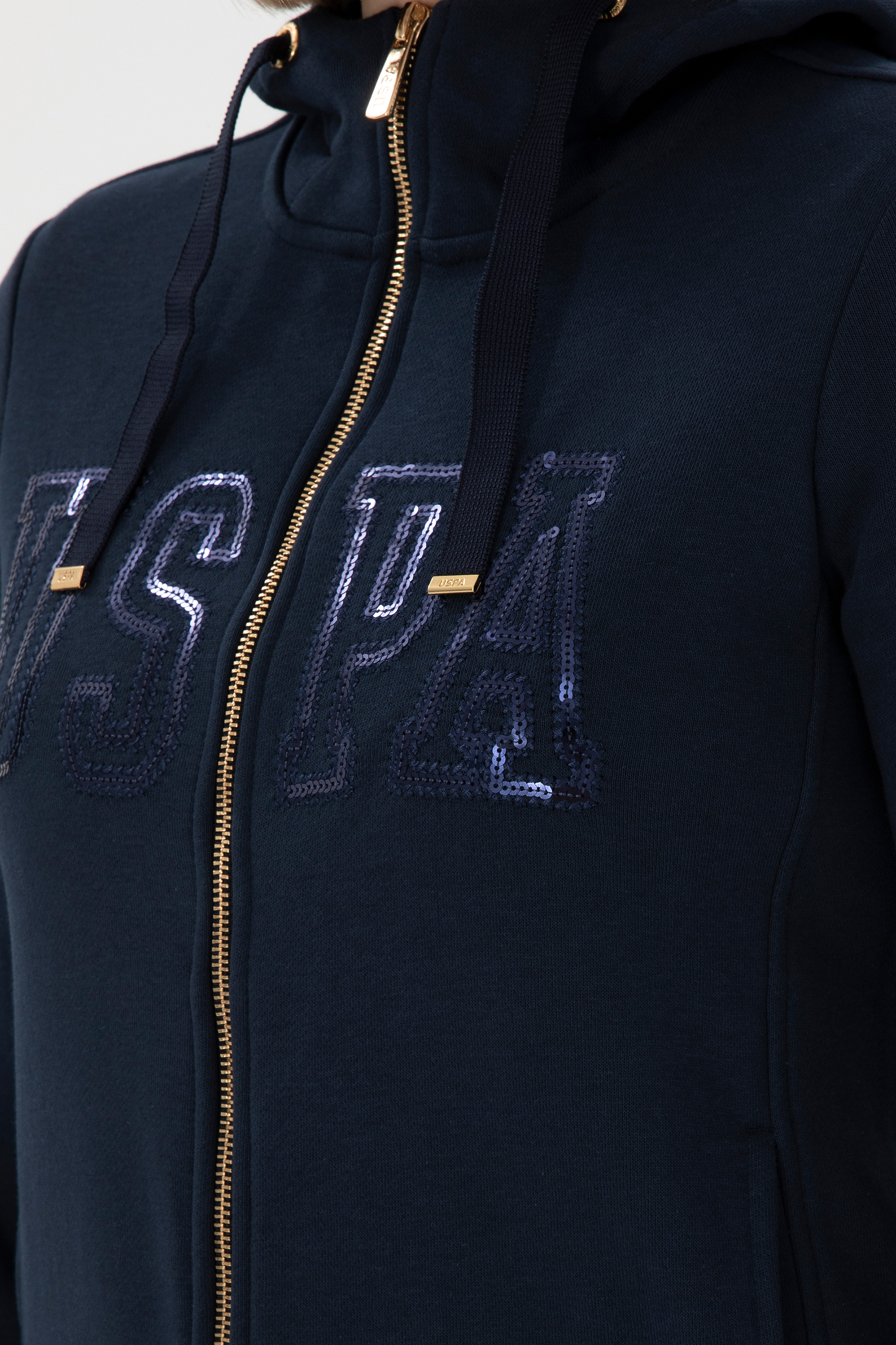 سویشرت هودی رگولار زنانه یو اس پولو | U.S. Polo Assn. - تصویر 7