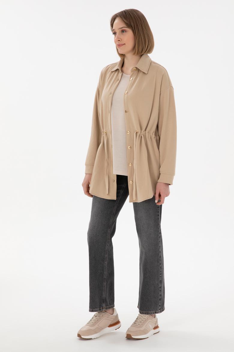 Kadın Kum Örme Gömlek - 50298197013