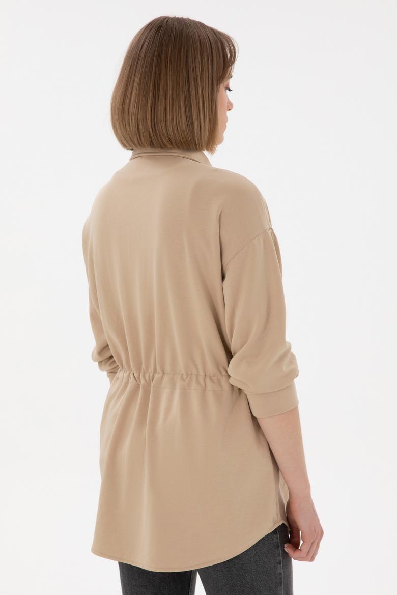 Kadın Kum Örme Gömlek - 50298197013