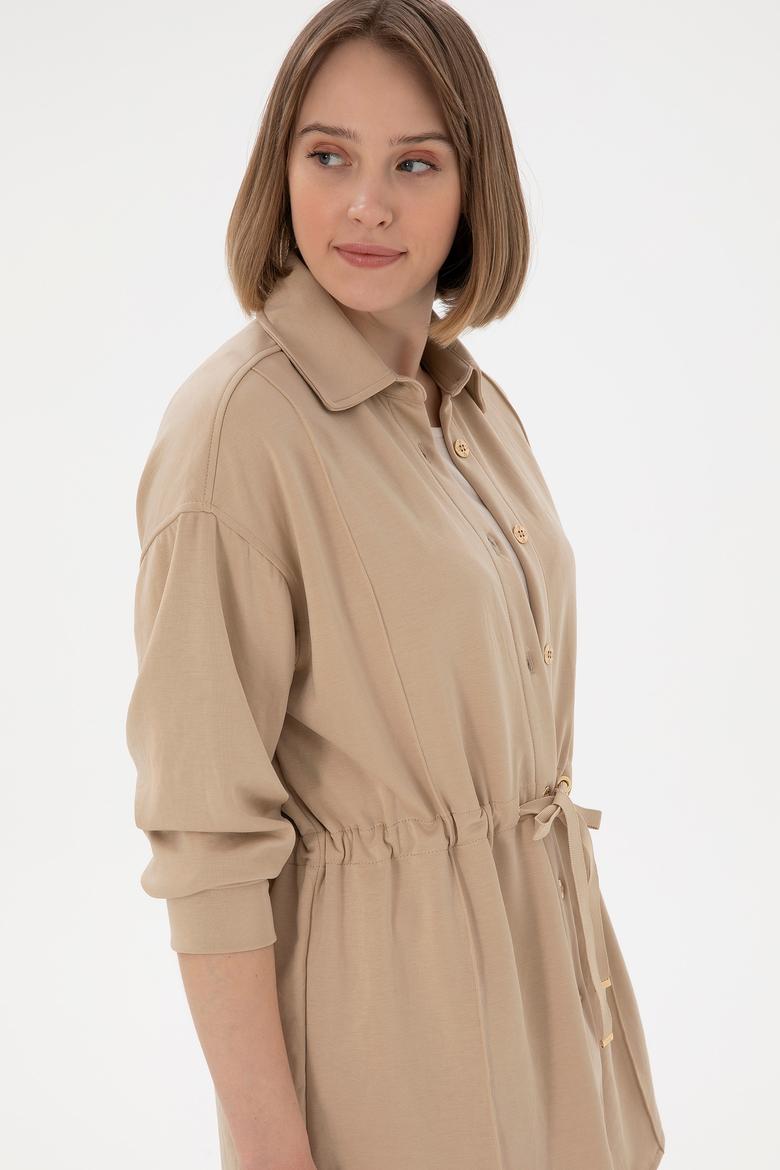 Kadın Kum Örme Gömlek - 50298197013