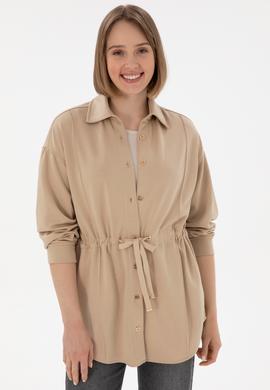 Kadın Kum Örme Gömlek - 50298197013
