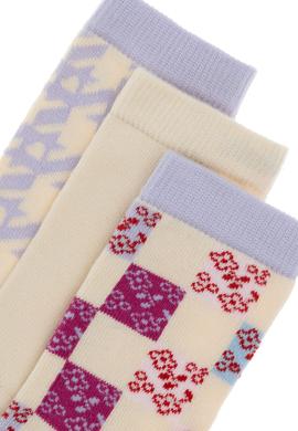 Kız Çocuk 3'lü Soket Çorap - 50298855003