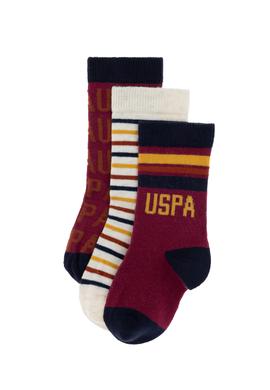 Erkek Çocuk Bordo Çorap - 50274127001