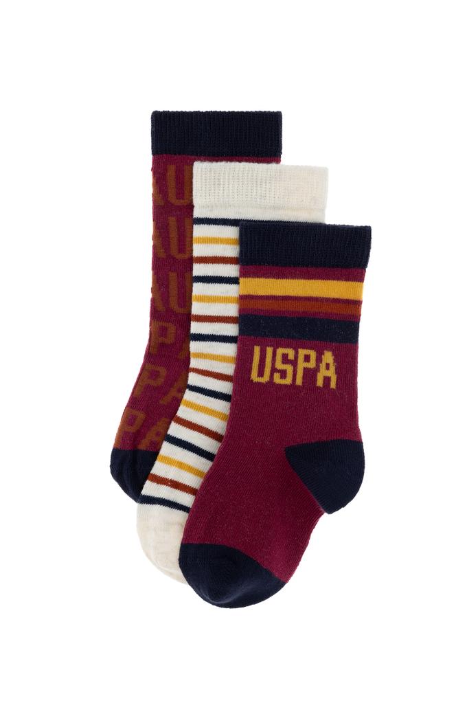 Erkek Çocuk Bordo Çorap