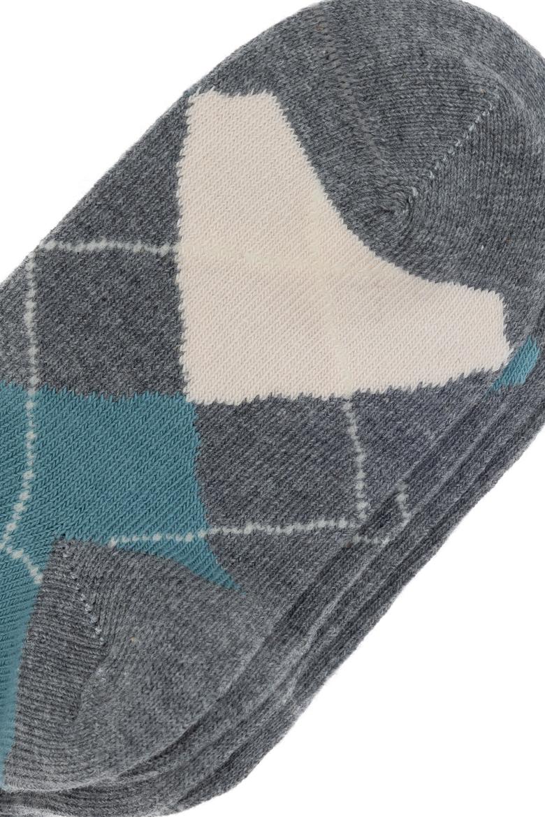 Erkek Çocuk Gri Melanj Çorap - 50274128002