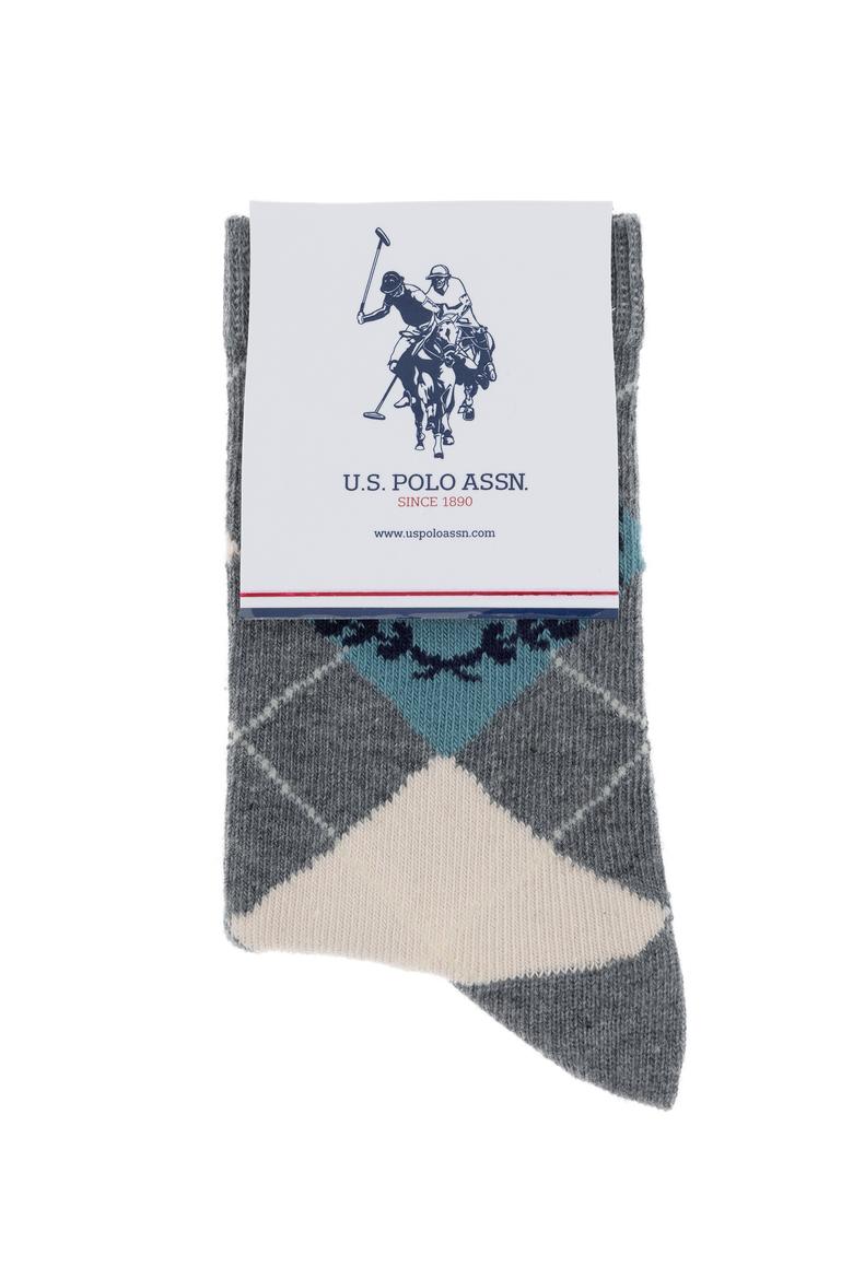 Erkek Çocuk Gri Melanj Çorap - 50274128002