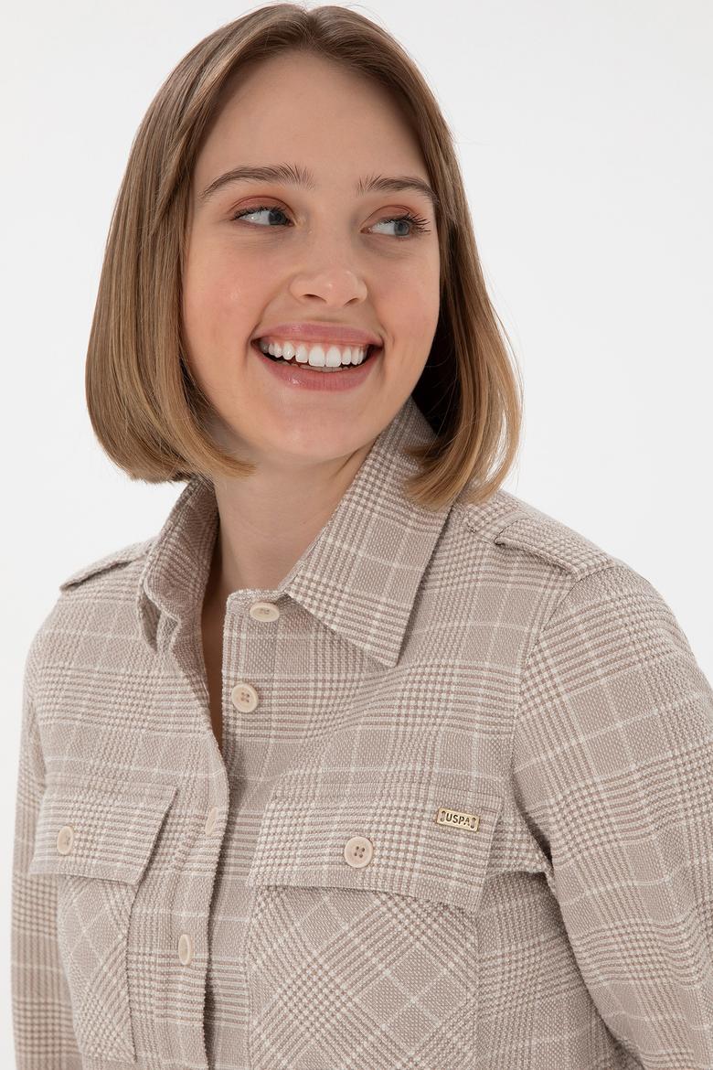 Kadın Taş Uzun Kollu Gömlek - 50291111011