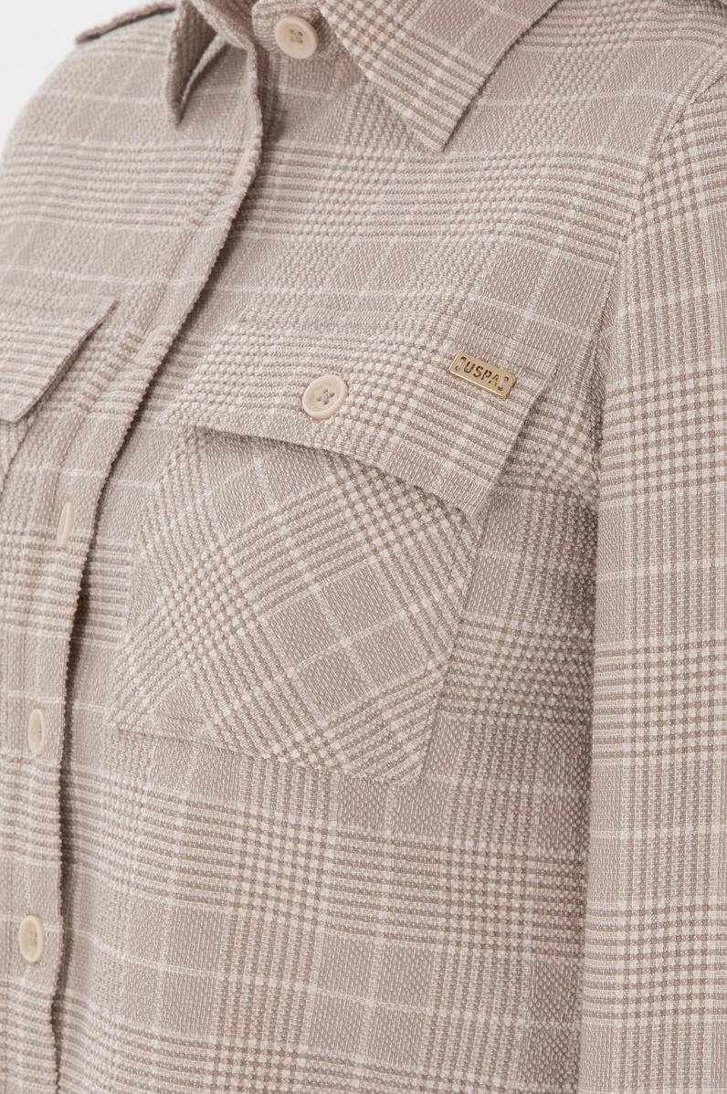 Kadın Taş Uzun Kollu Gömlek