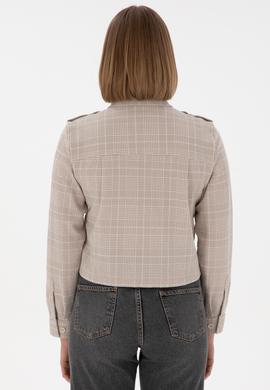 Kadın Taş Uzun Kollu Gömlek - 50291111011