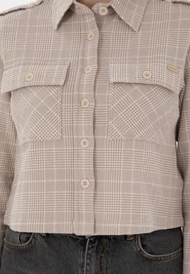 Kadın Taş Uzun Kollu Gömlek - 50291111011